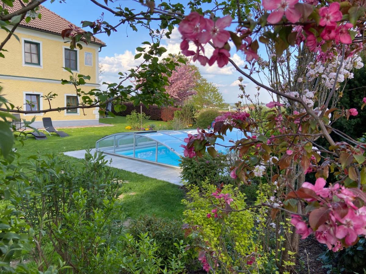 Villa Familienbauernhof Strassbauer Steinakirchen Am Forst Esterno foto