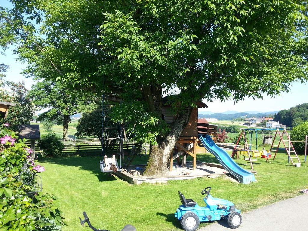 Villa Familienbauernhof Strassbauer Steinakirchen Am Forst Esterno foto